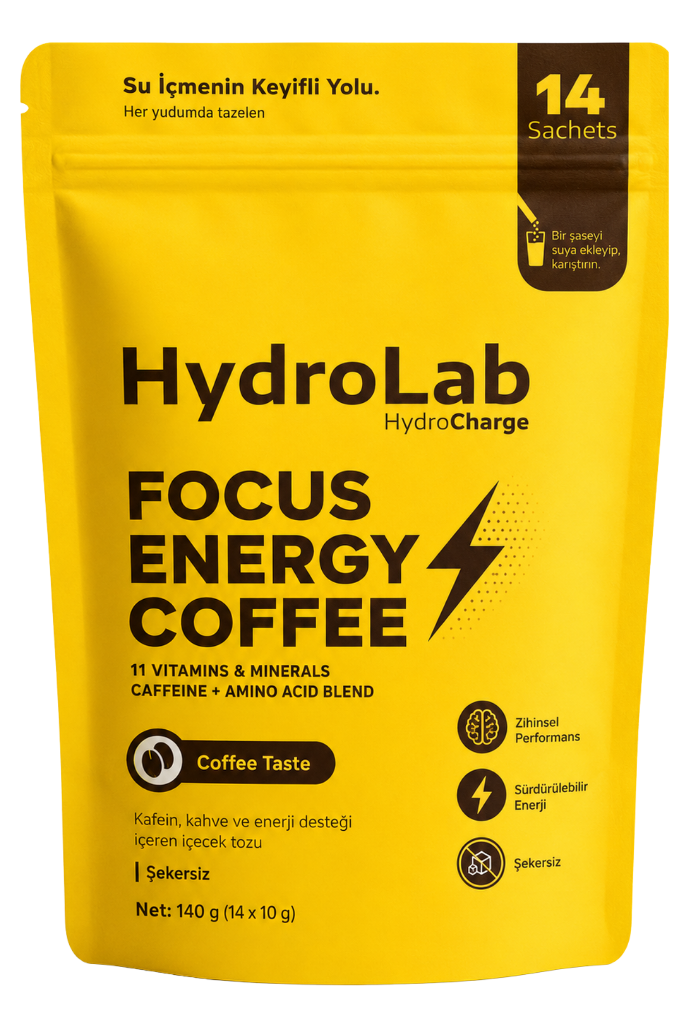 HYDROLAB Focus Energy Coffee